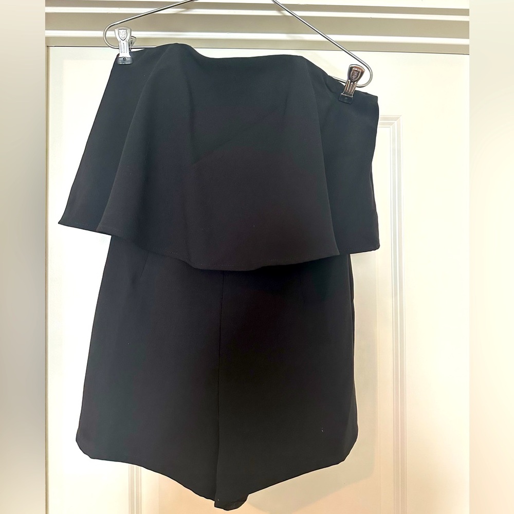 Sugar + L!PS black romper. Size small